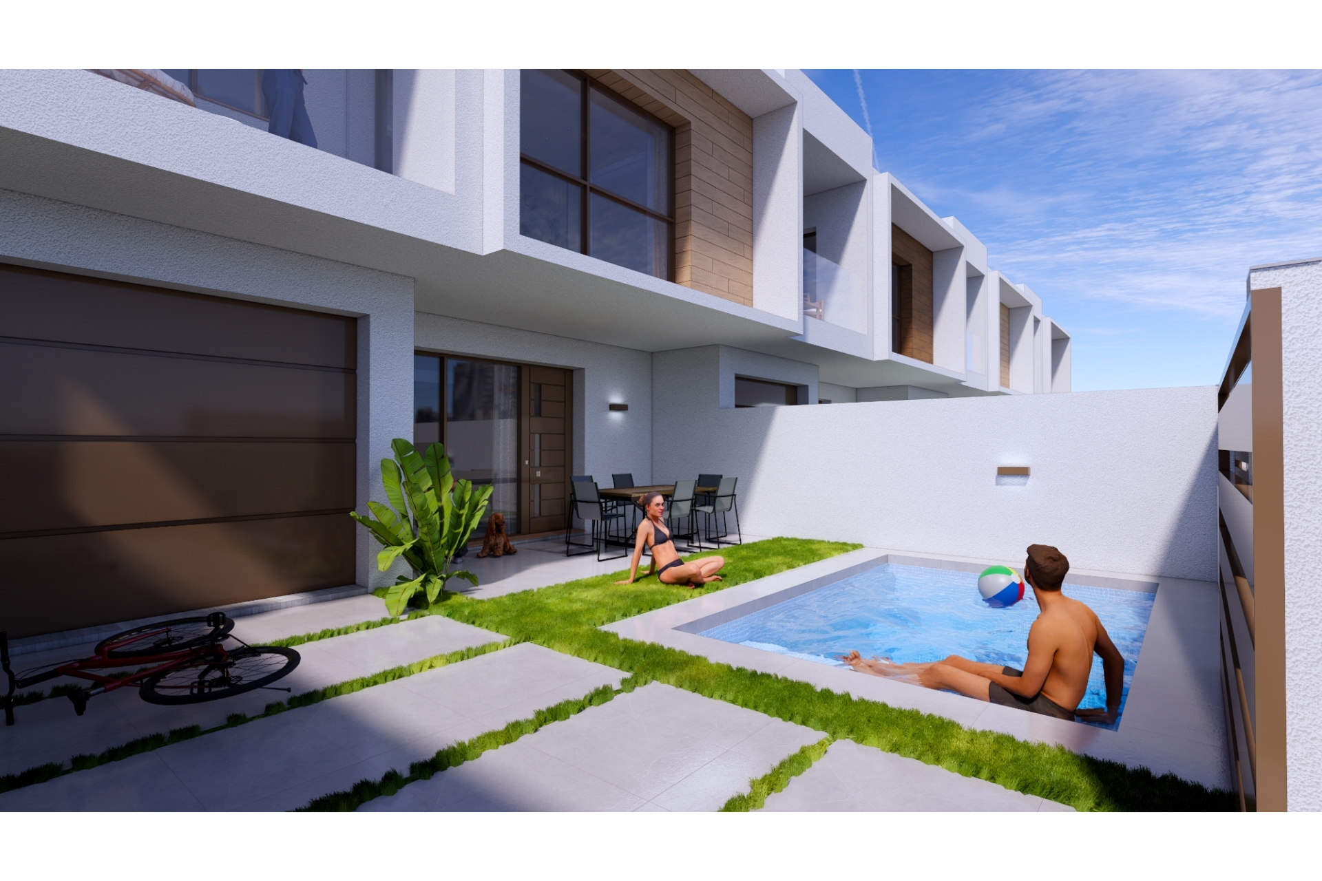 Nouvelle construction - Maison mitoyenne -
Los Alcarares - Los Alcazares