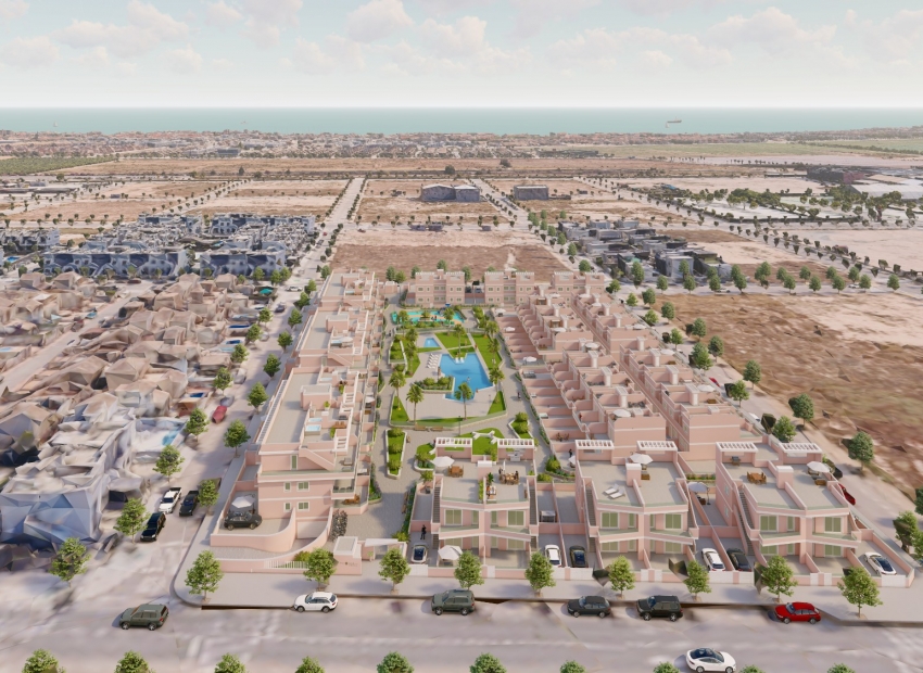 Nouvelle construction - Maison mitoyenne -
Pilar de la Horadada - City Center