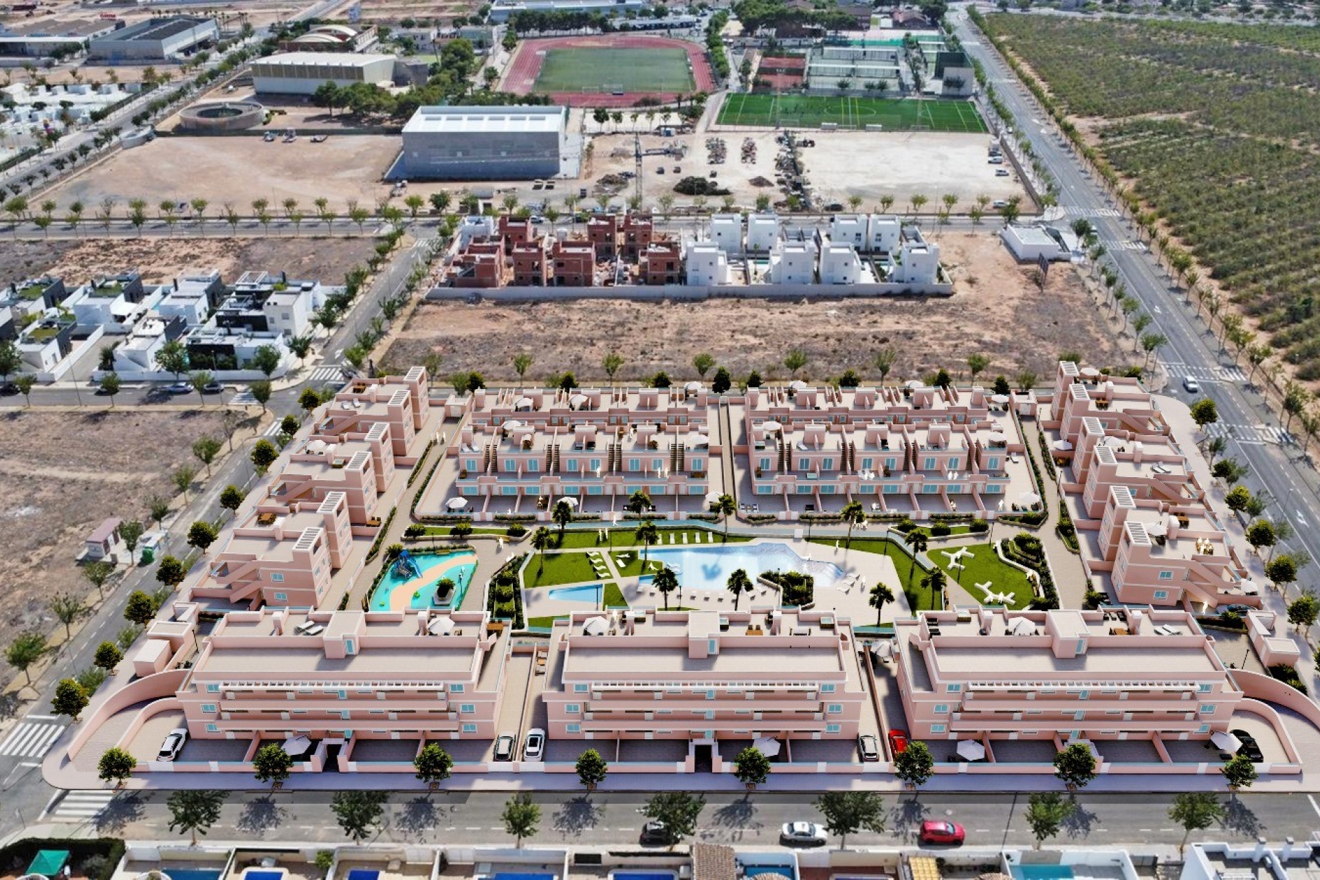 Nouvelle construction - Maison mitoyenne -
Pilar de la Horadada - City Center