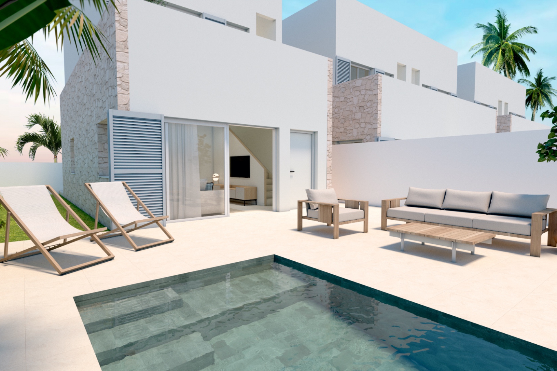 Nouvelle construction - Maison mitoyenne -
Pilar de la Horadada - Torre de la Horadada