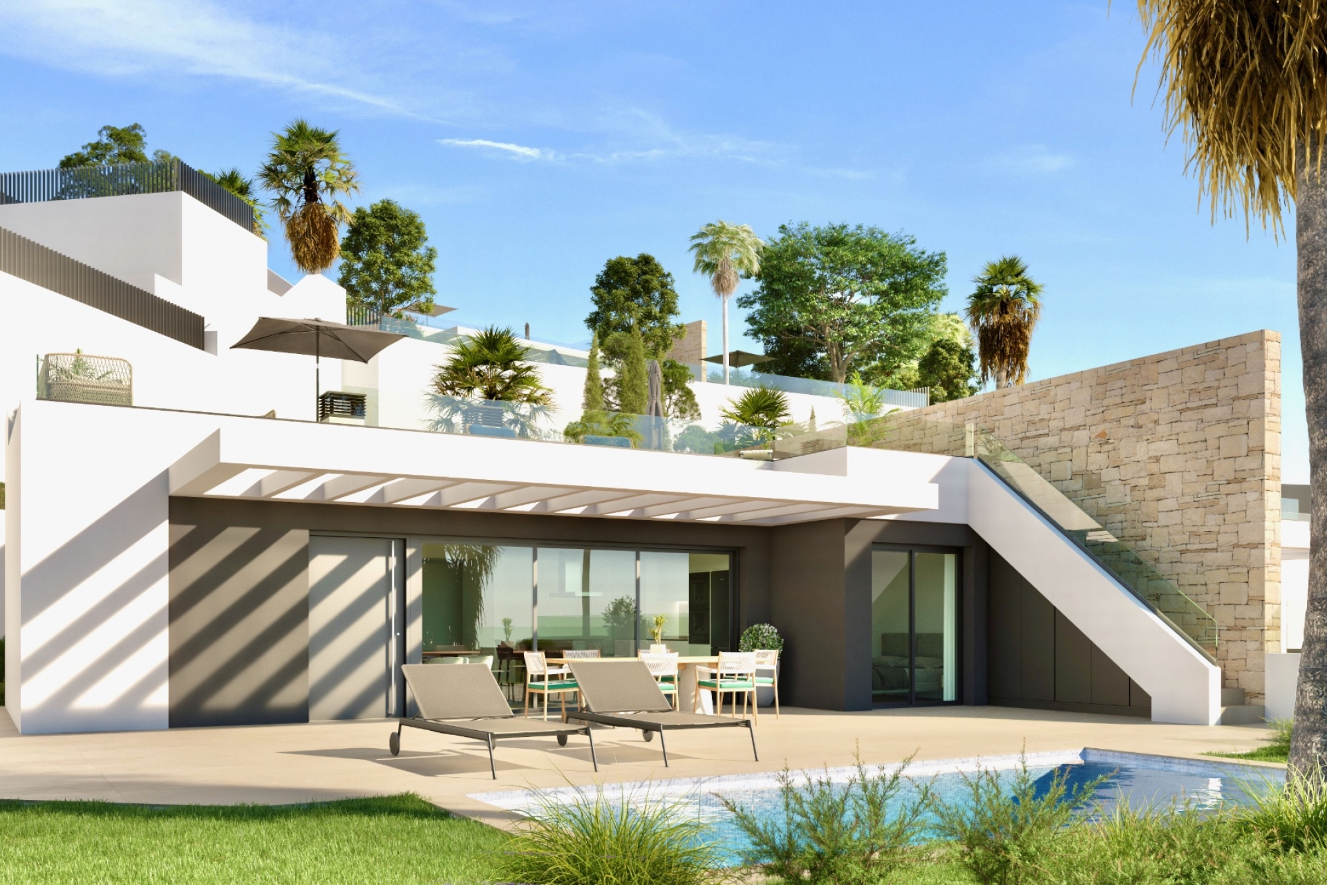 Nouvelle construction - Semi detached house -
Mutxamel