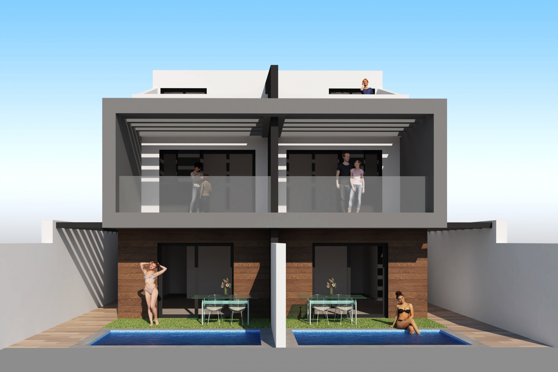 Nouvelle construction - semi-detached -
San Javier