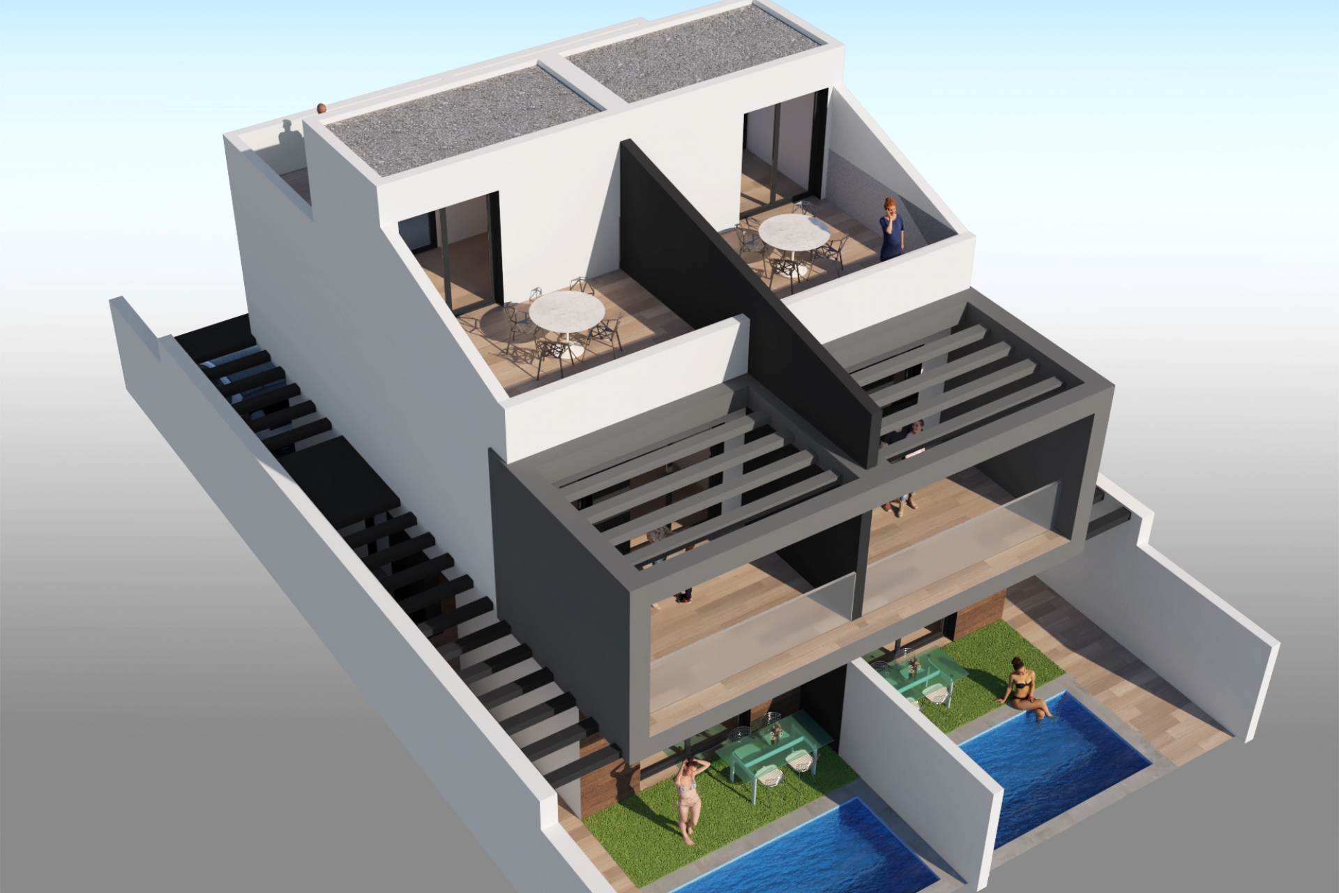 Nouvelle construction - semi-detached -
San Javier