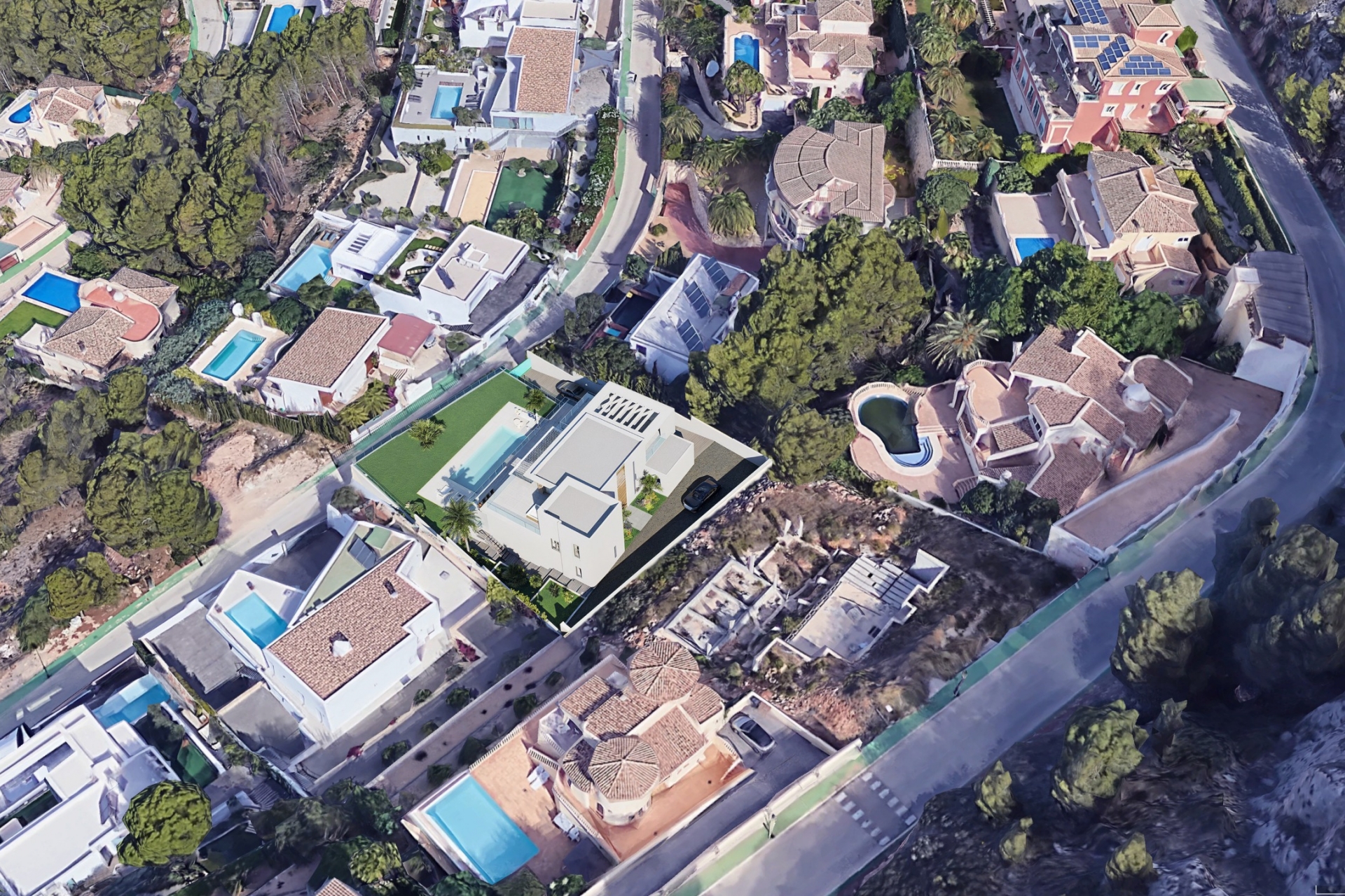 Nouvelle construction - Villa -
Altea