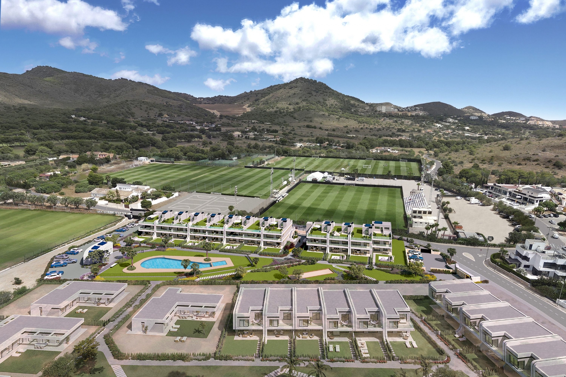 Новое  строительство - Бунгало на верхнем этаже -
La Manga Club