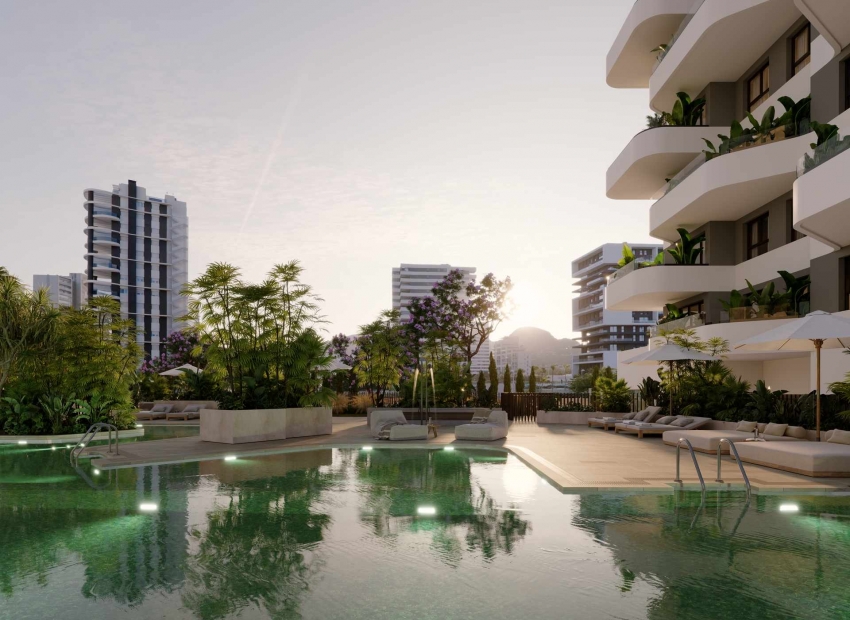 Новое  строительство - квартира -
Calpe