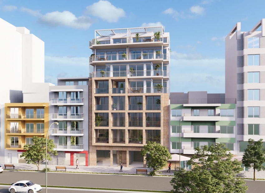 Новое  строительство - квартира -
La Vila Joiosa