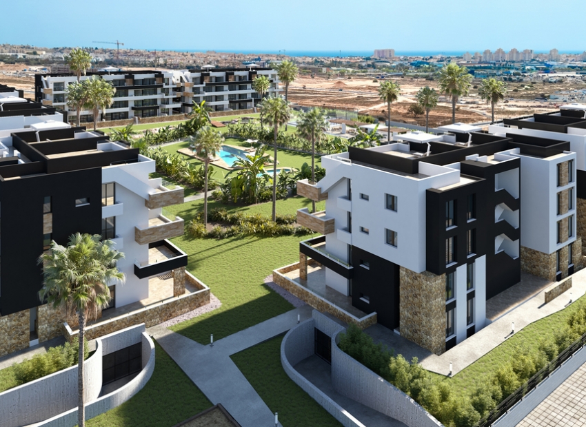 Новое  строительство - Квартира на первом этаже -
Torrevieja
