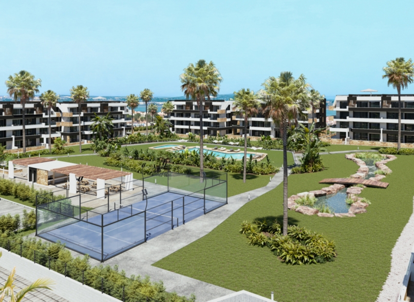 Новое  строительство - Квартира на первом этаже -
Torrevieja