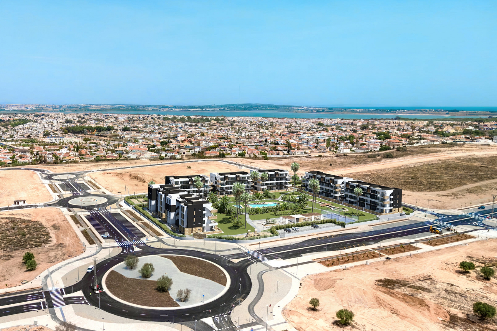 Новое  строительство - Квартира на первом этаже -
Torrevieja