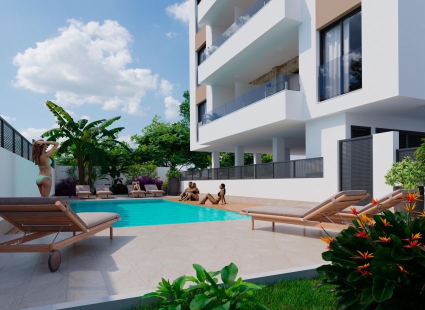 Новое  строительство - квартира -
Torrevieja
