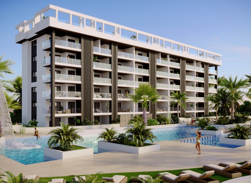 Новое  строительство - квартира -
Torrevieja
