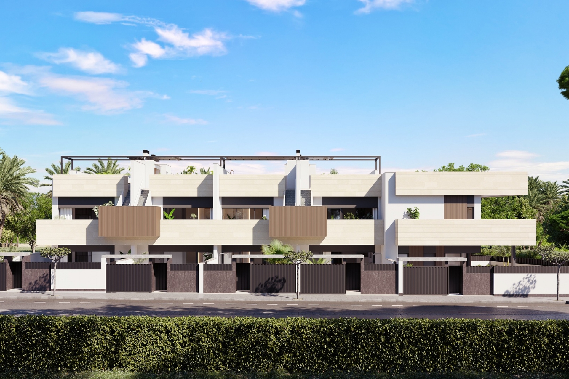 Новое  строительство - low-bungalow -
Pilar de la Horadada