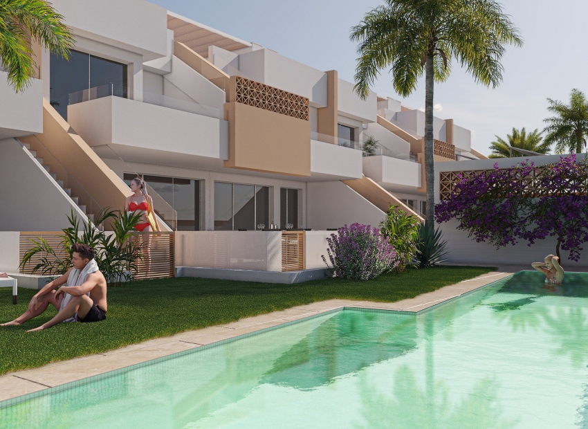 Новое  строительство - low-bungalow -
Pilar de la Horadada