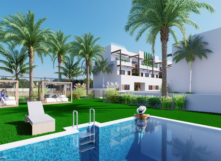 Новое  строительство - low-bungalow -
Pilar de la Horadada