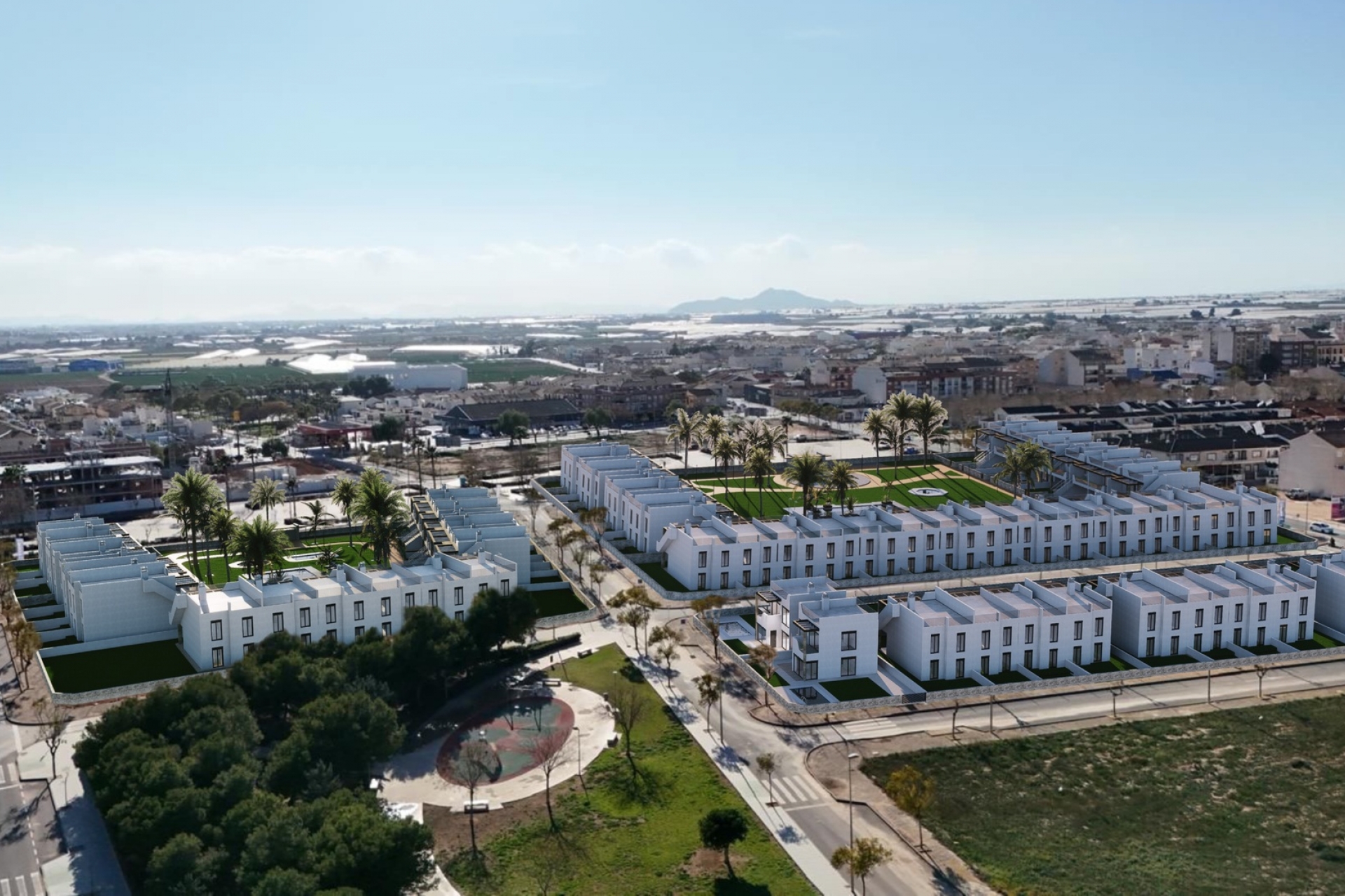 Новое  строительство - low-bungalow -
Pilar de la Horadada