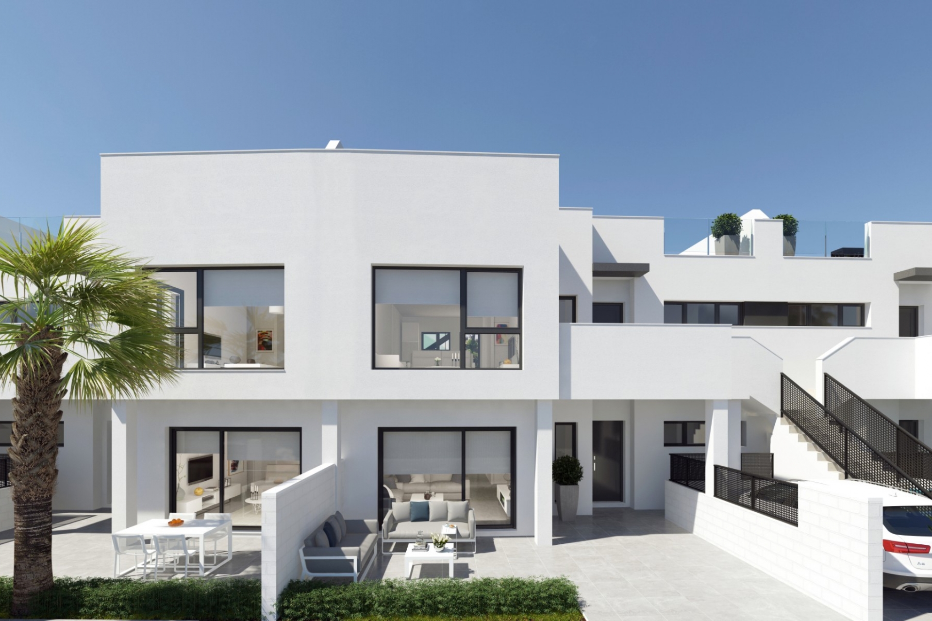 Новое  строительство - многоэт. дом -
Mar Menor - Santiago de la Ribera