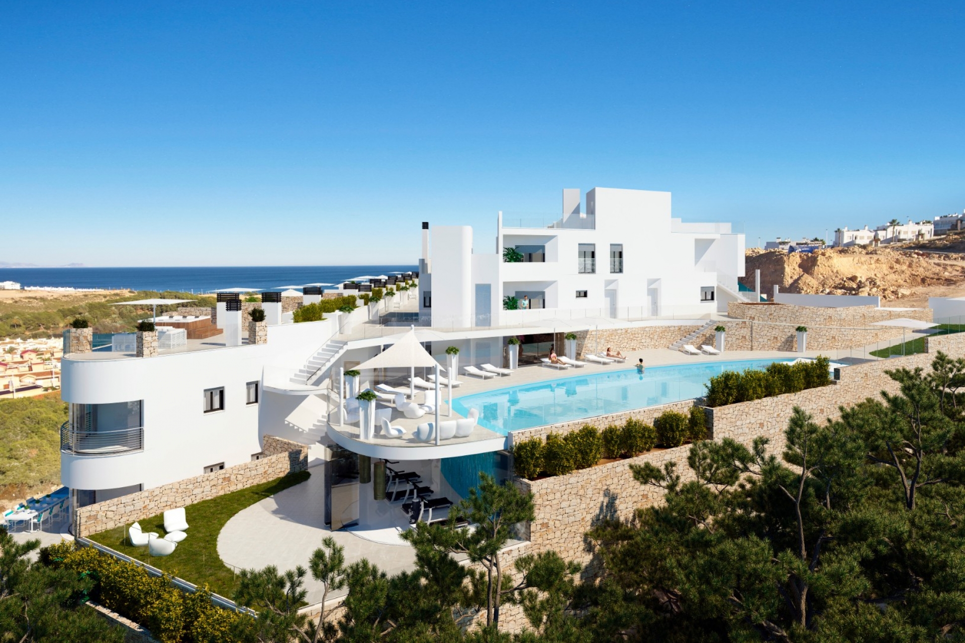 Новое  строительство - многоэт. дом -
Santa Pola - Gran Playa