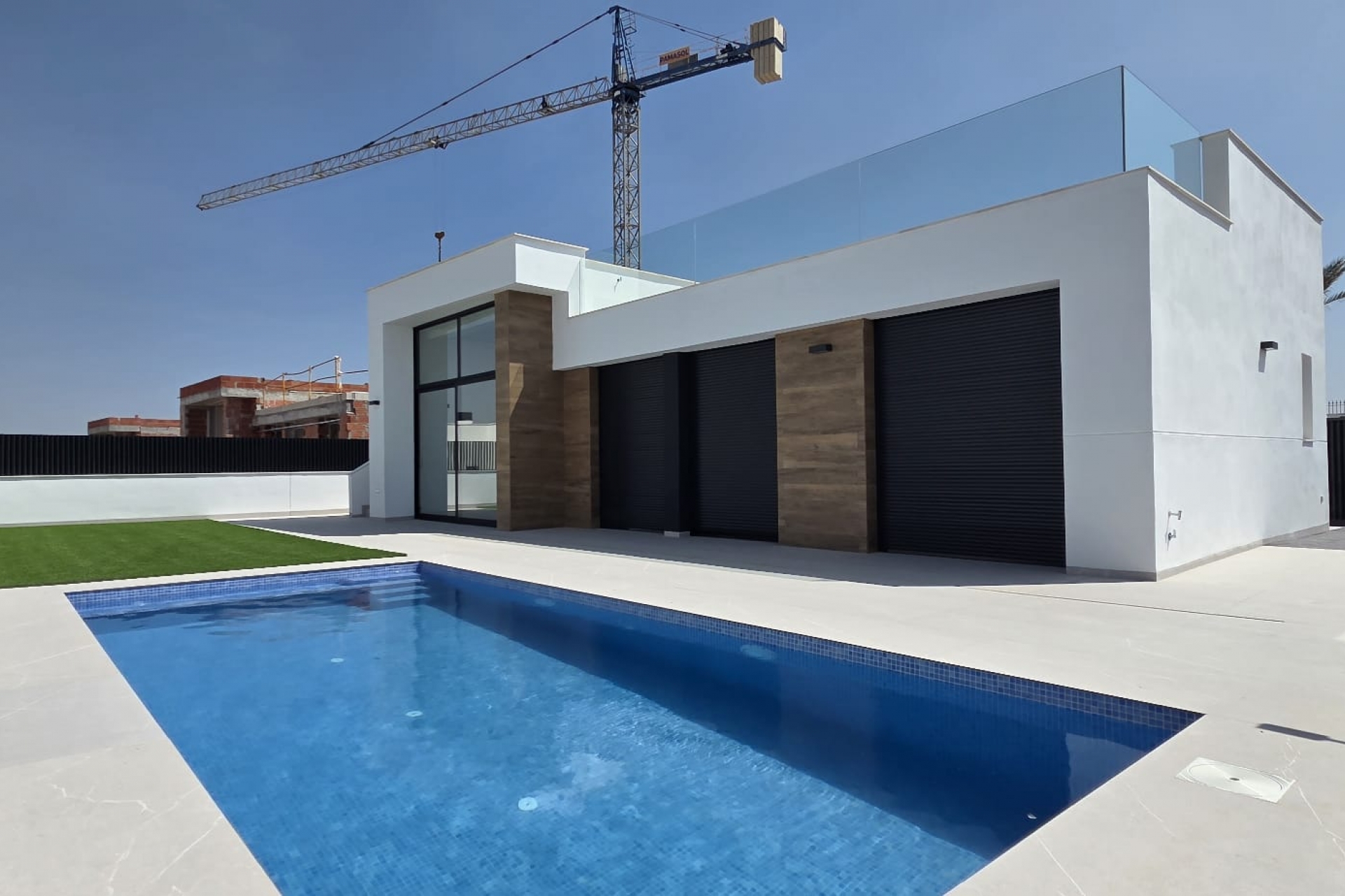 Новое  строительство - Отдельная вилла -
Condado de Alhama