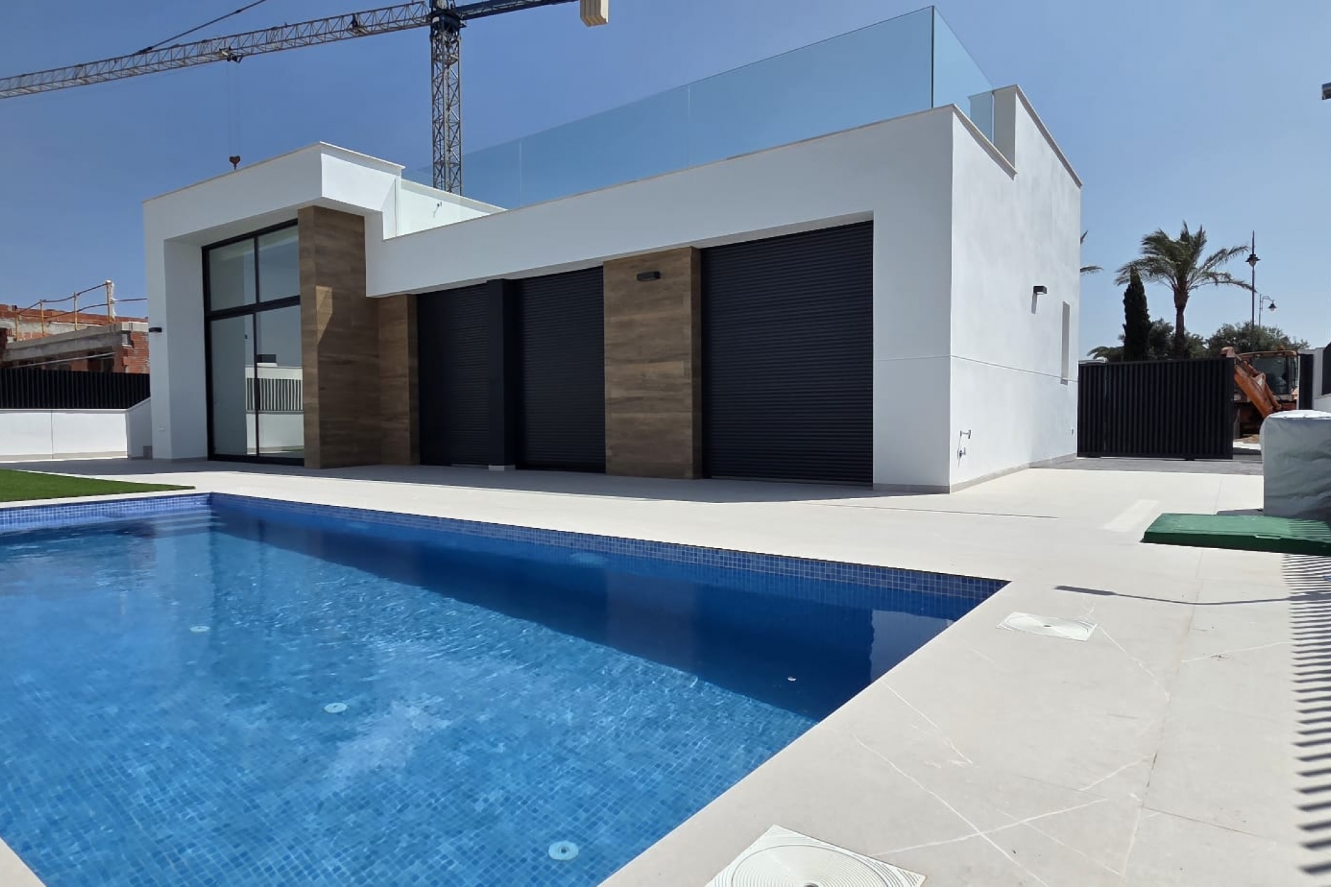 Новое  строительство - Отдельная вилла -
Condado de Alhama
