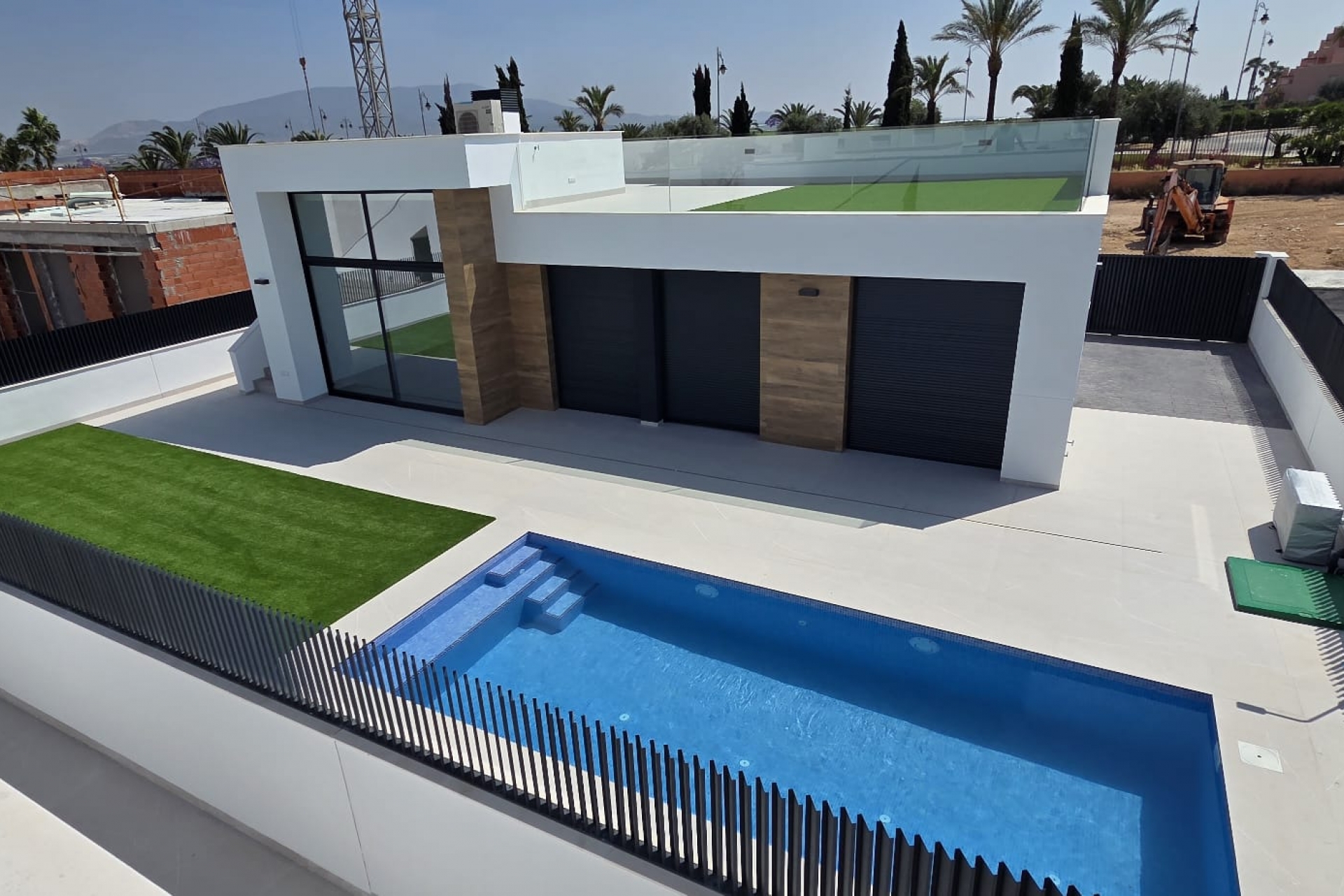 Новое  строительство - Отдельная вилла -
Condado de Alhama