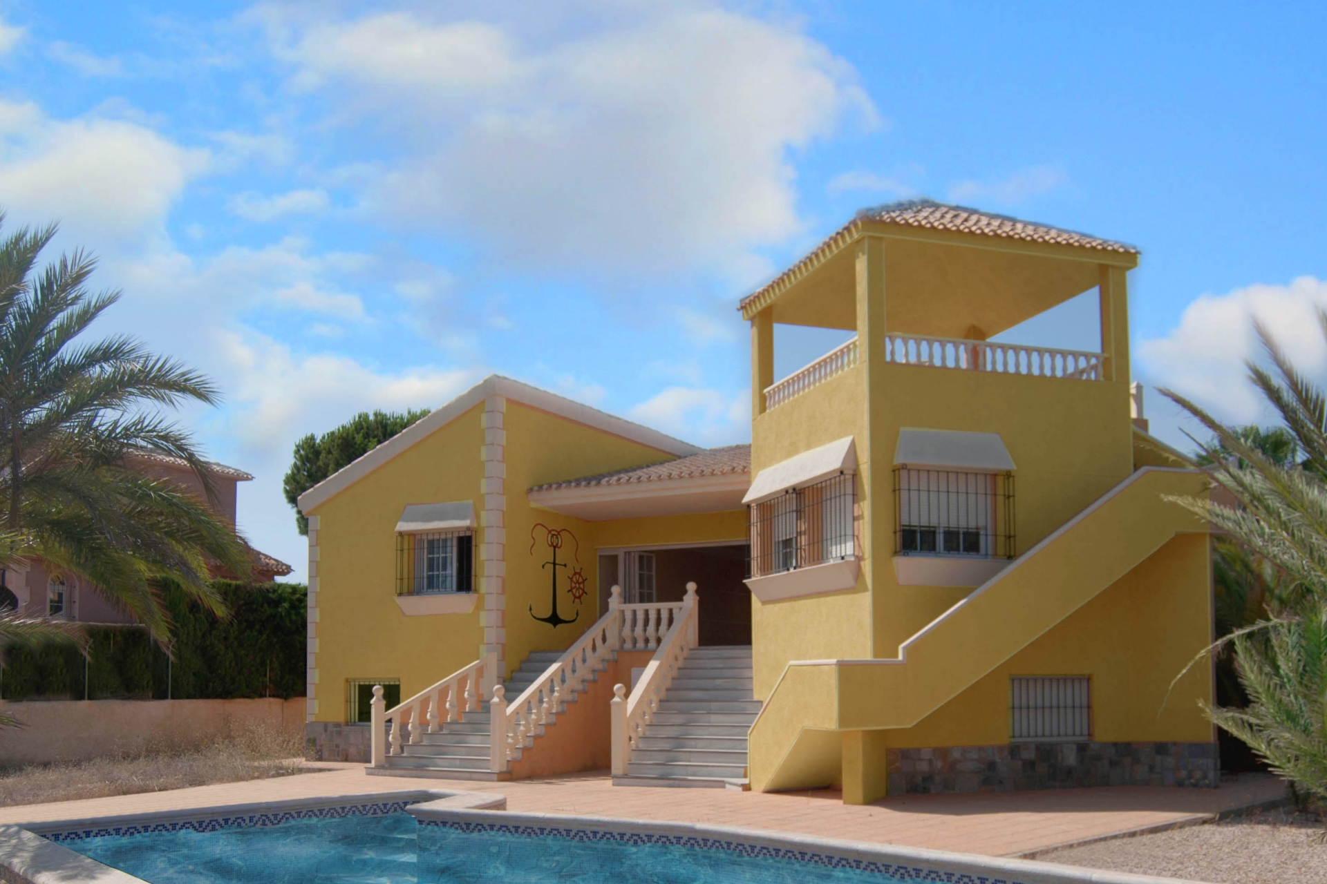Новое  строительство - Отдельная вилла -
La Manga del Mar Menor