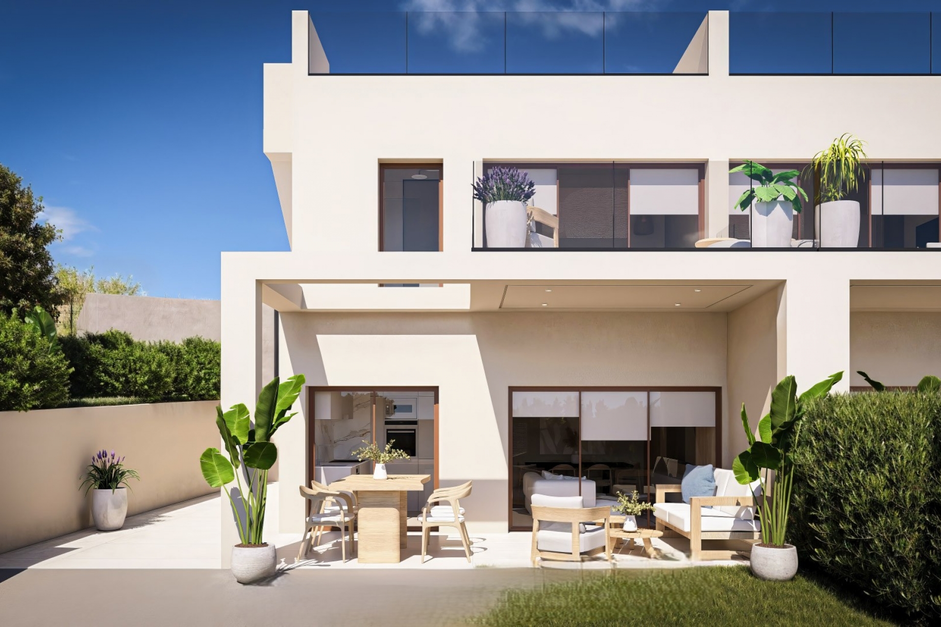 Новое  строительство - semi-detached -
Corvera Golf