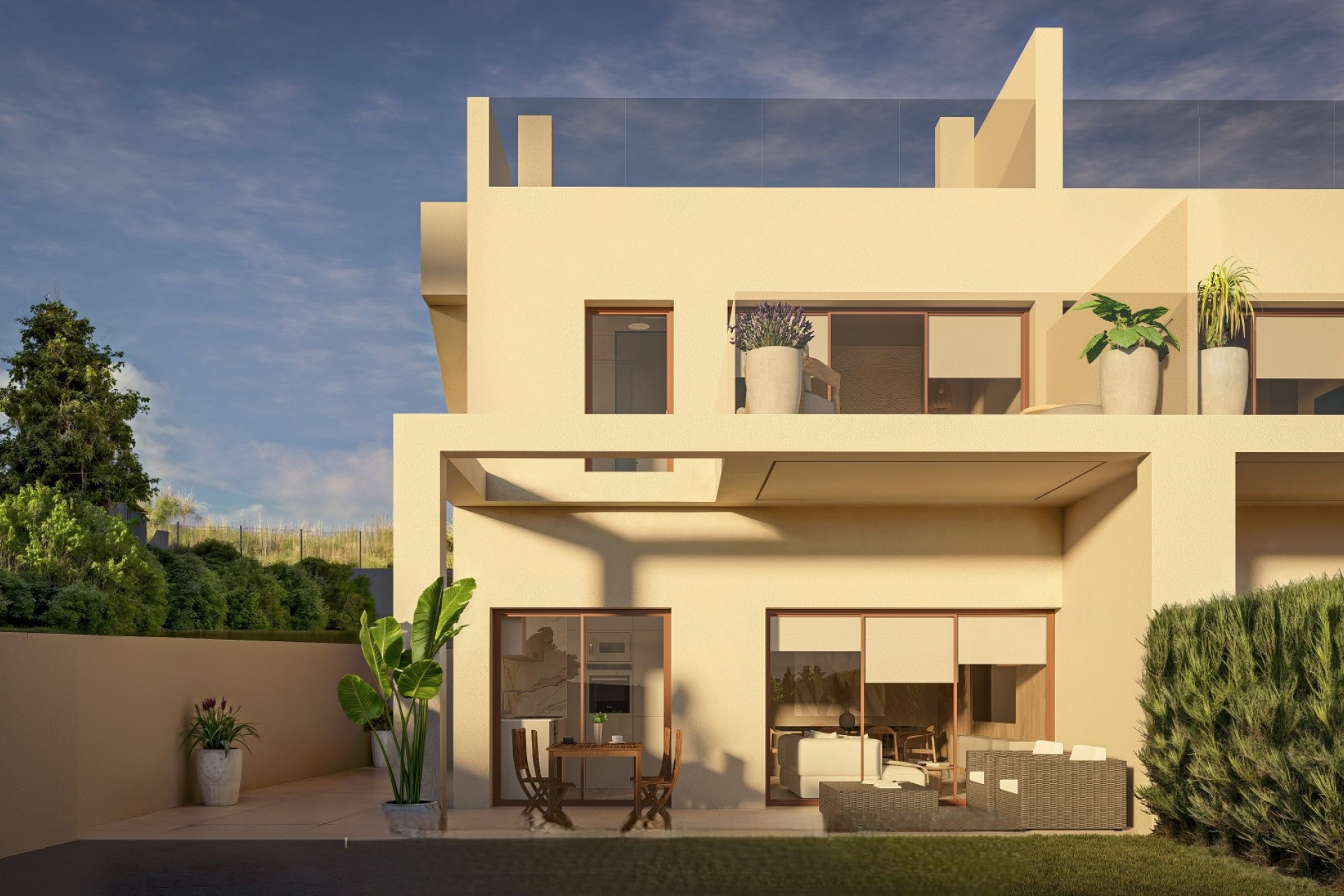 Новое  строительство - semi-detached -
Corvera Golf