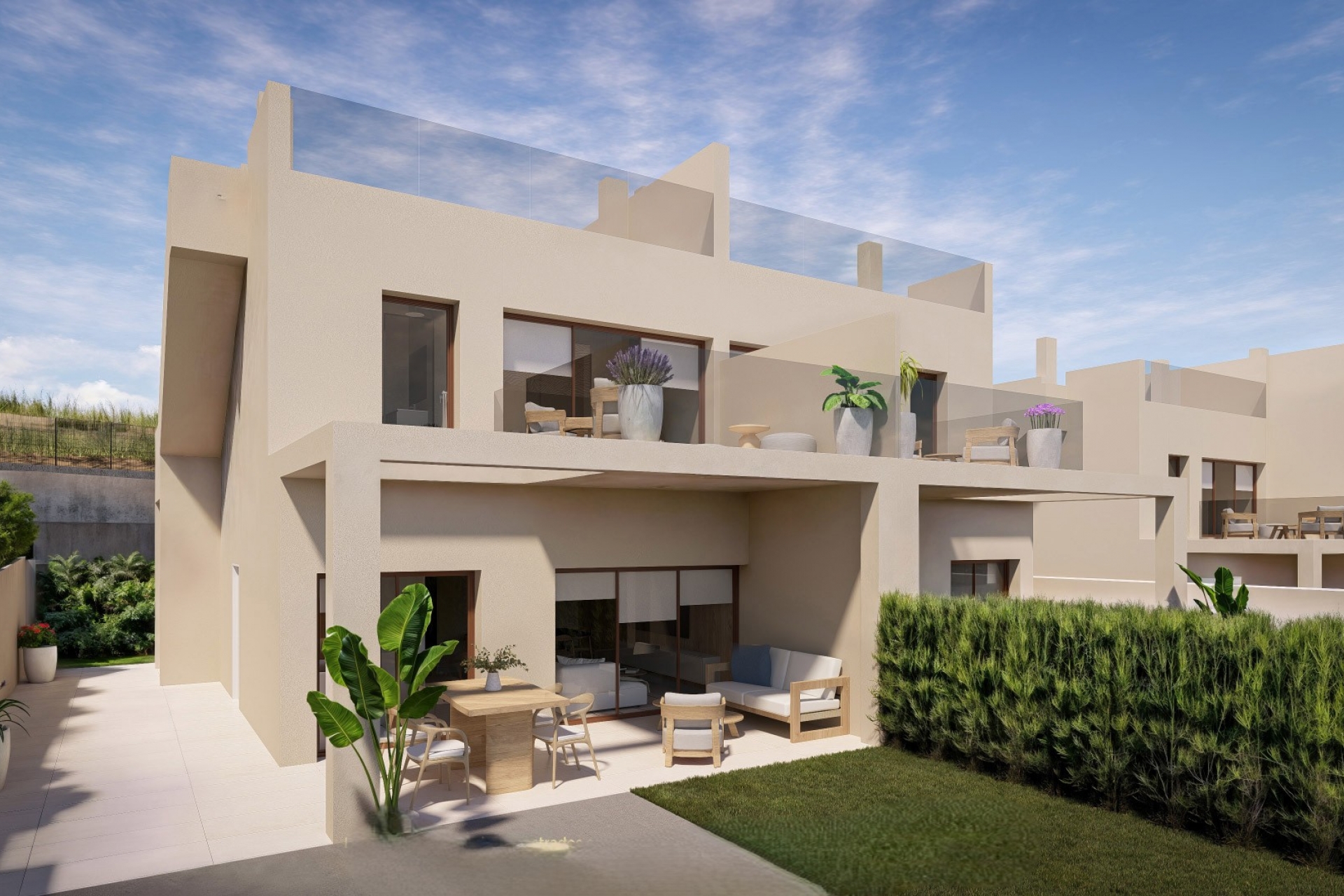 Новое  строительство - semi-detached -
Corvera Golf