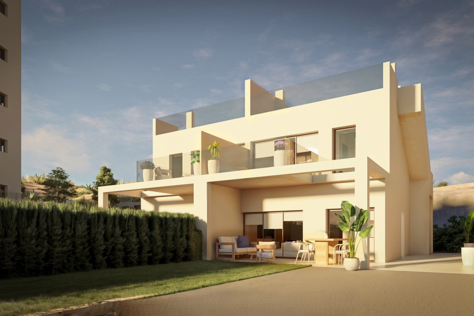 Новое  строительство - semi-detached -
Corvera Golf