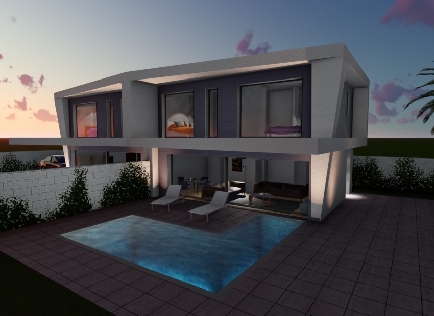 Новое  строительство - semi-detached -
Gran Alacant
