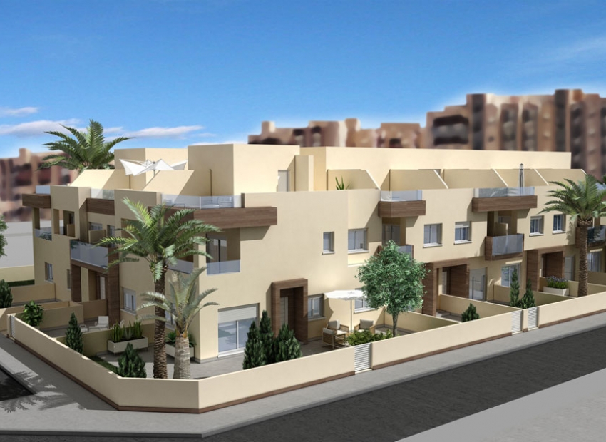 Новое  строительство - Таунхаус -
La Manga del Mar Menor