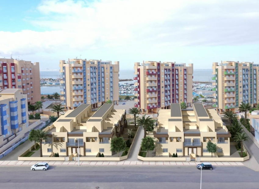 Новое  строительство - Таунхаус -
La Manga del Mar Menor