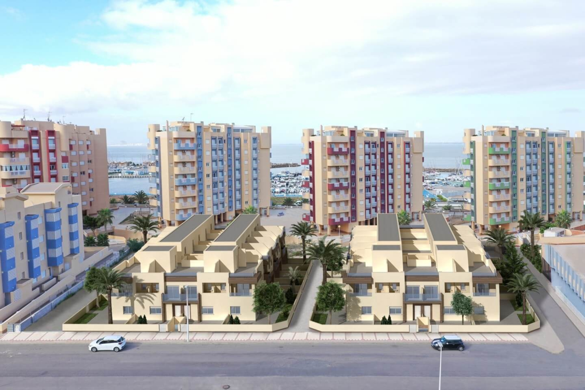 Новое  строительство - Таунхаус -
La Manga del Mar Menor