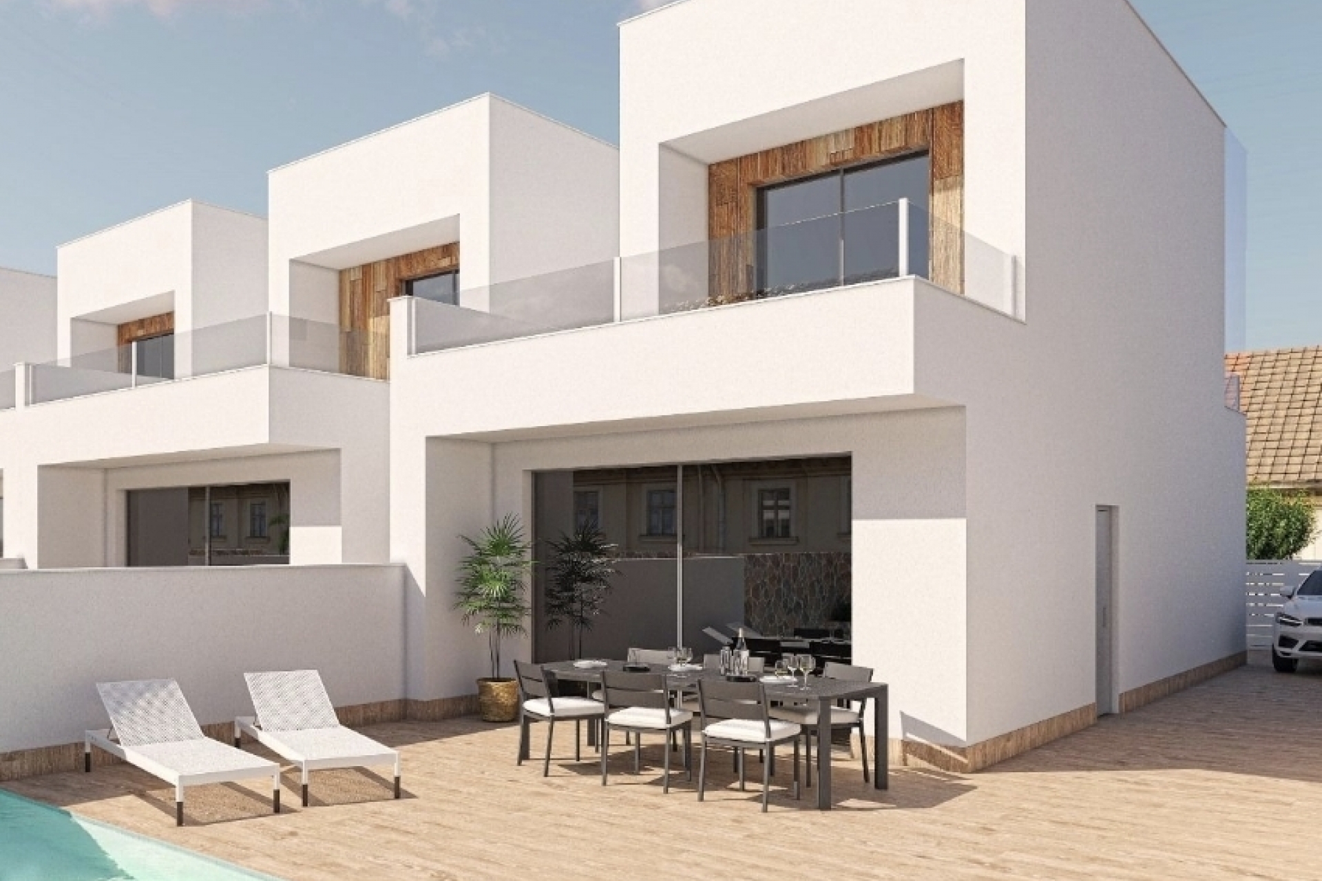 Новое  строительство - terraced -
San Pedro del Pinatar