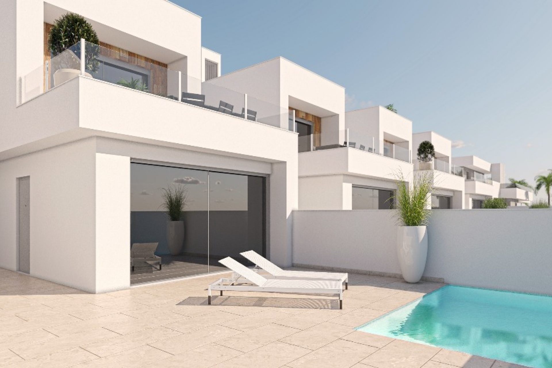Новое  строительство - terraced -
San Pedro del Pinatar