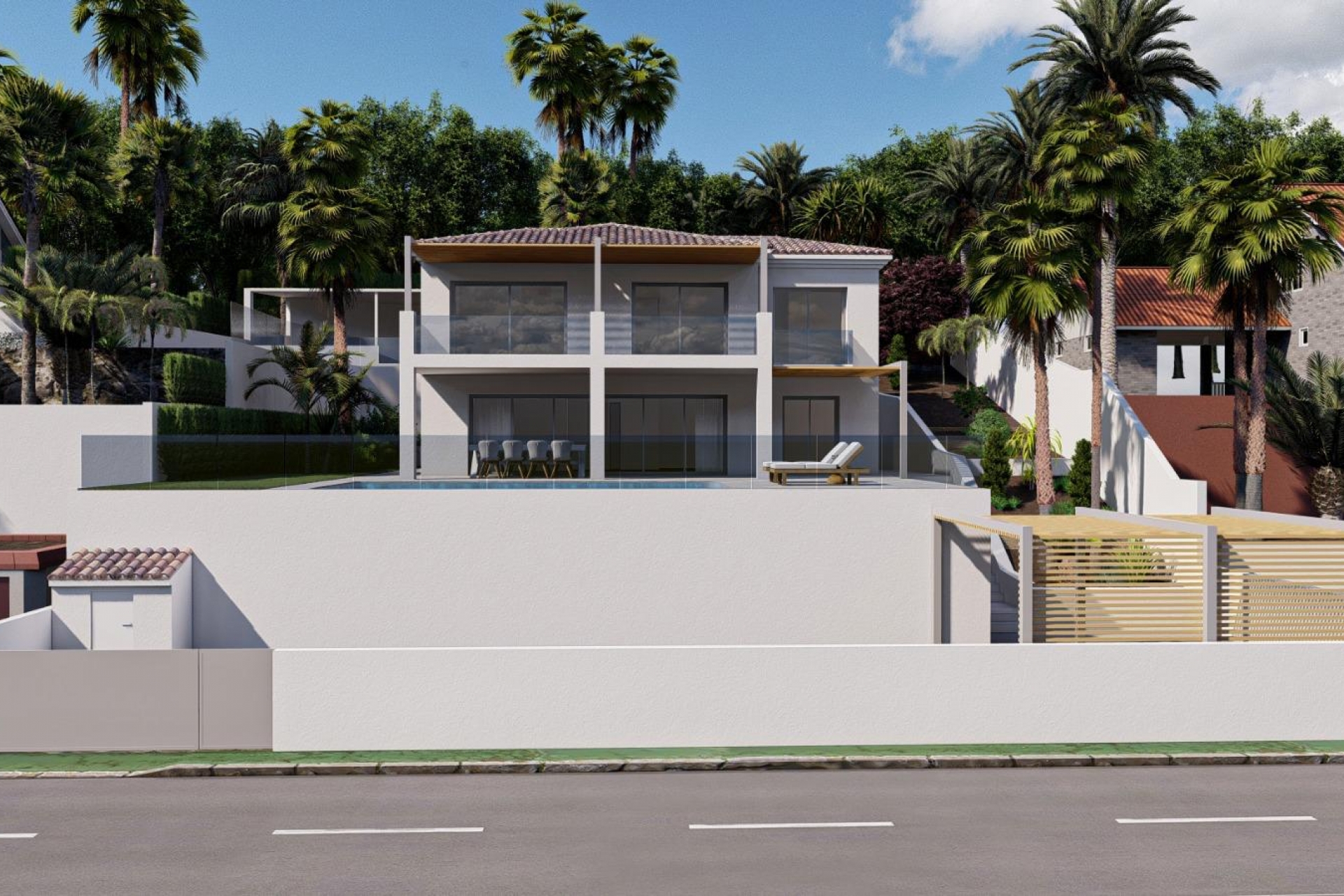 Новое  строительство - Вилла -
Altea