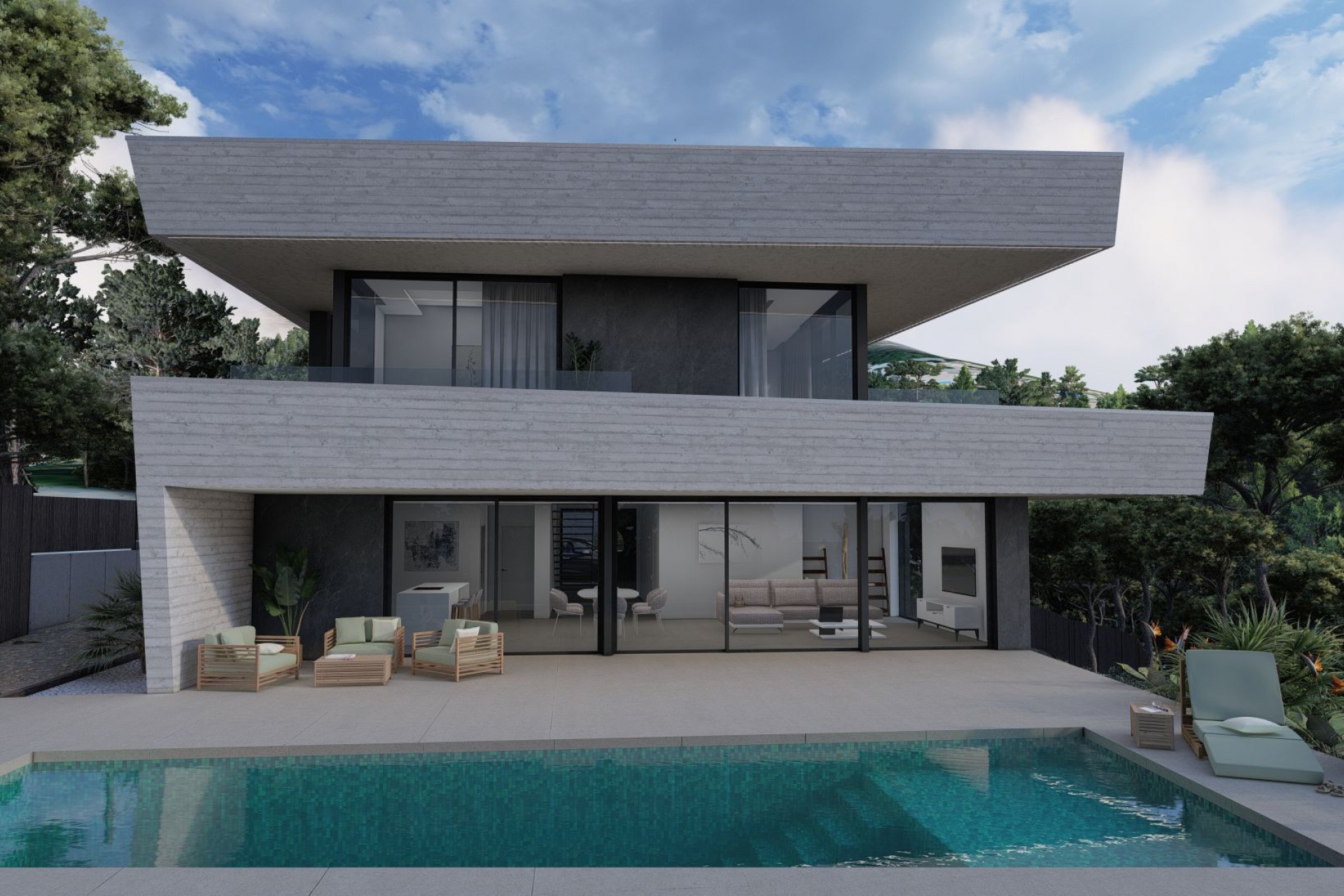 Новое  строительство - Вилла -
Altea