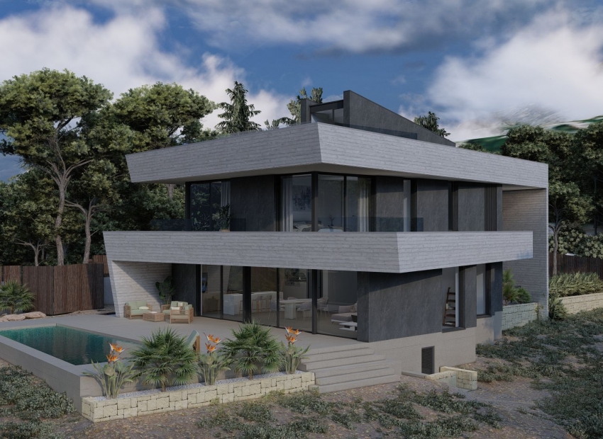 Новое  строительство - Вилла -
Altea