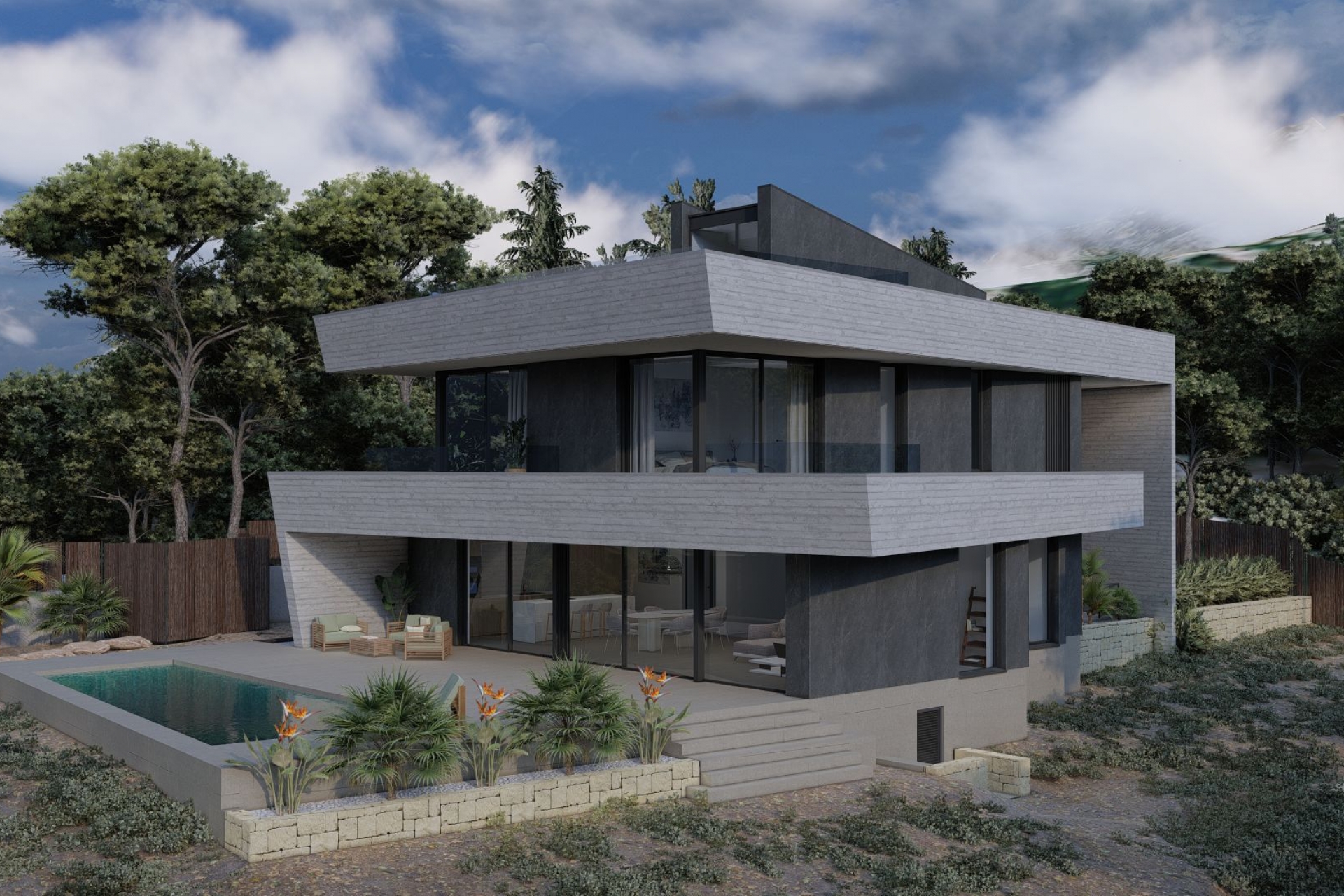 Новое  строительство - Вилла -
Altea