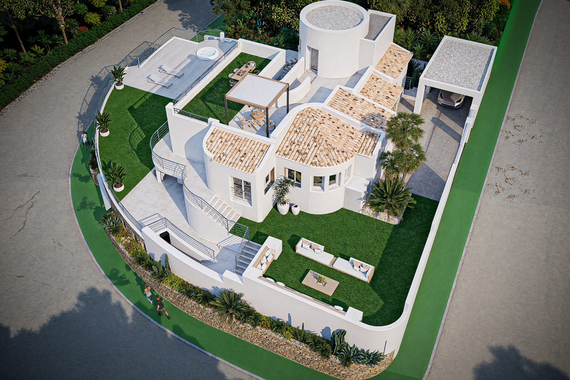 Новое  строительство - Вилла -
Altea