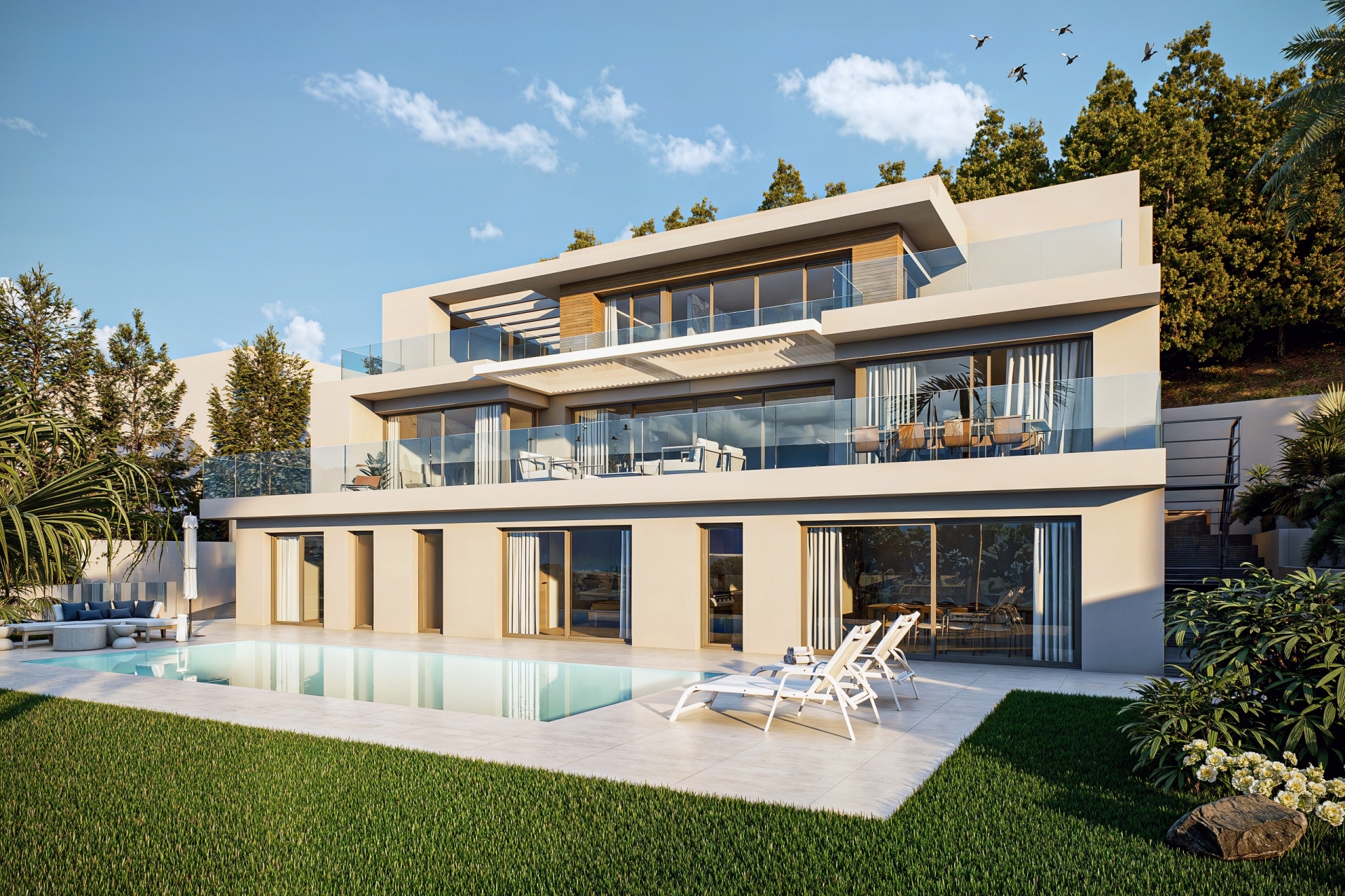 Новое  строительство - Вилла -
Altea