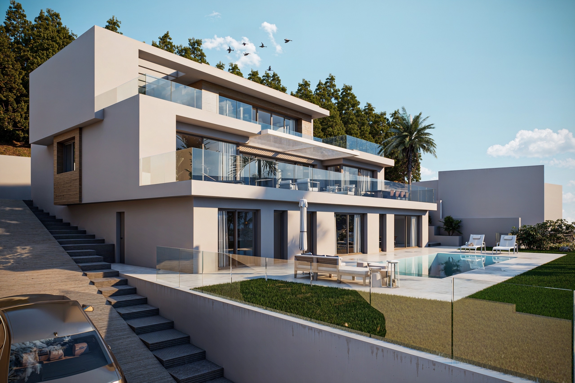 Новое  строительство - Вилла -
Altea