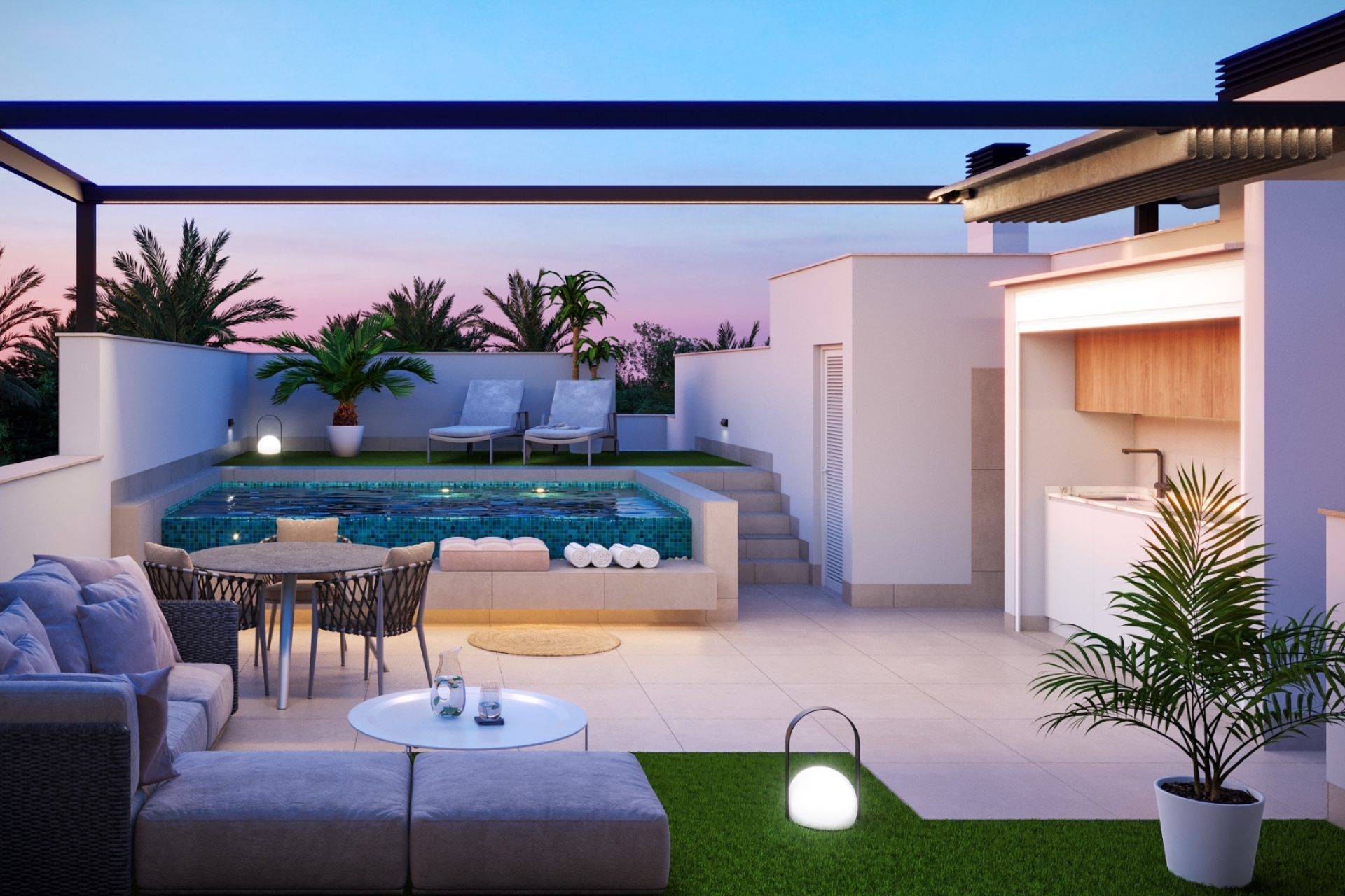 Nueva construcción  - Bungalow -
Pilar de la Horadada - Centro Ciudad