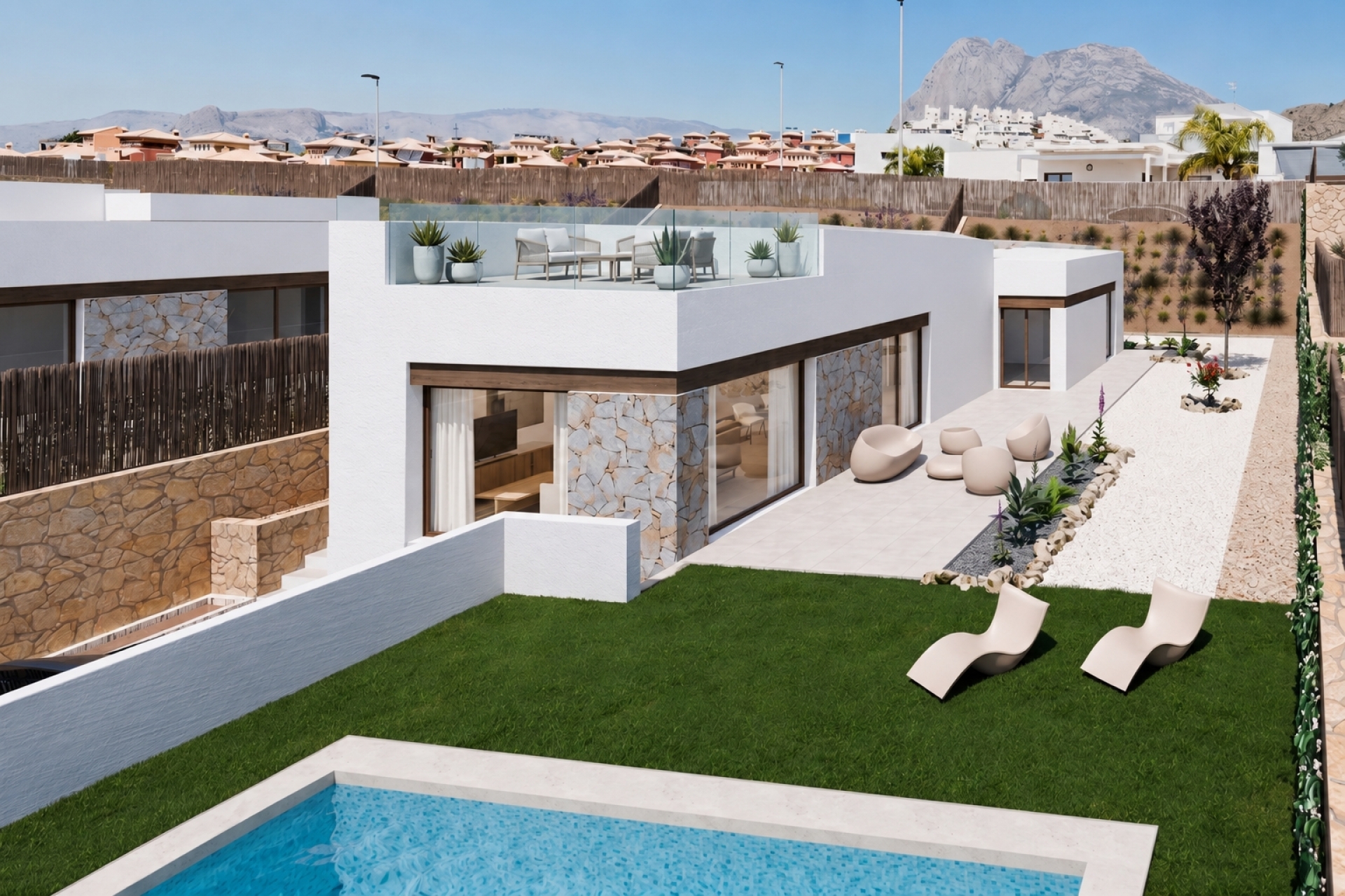 Nueva construcción  - Casa independiente -
Finestrat