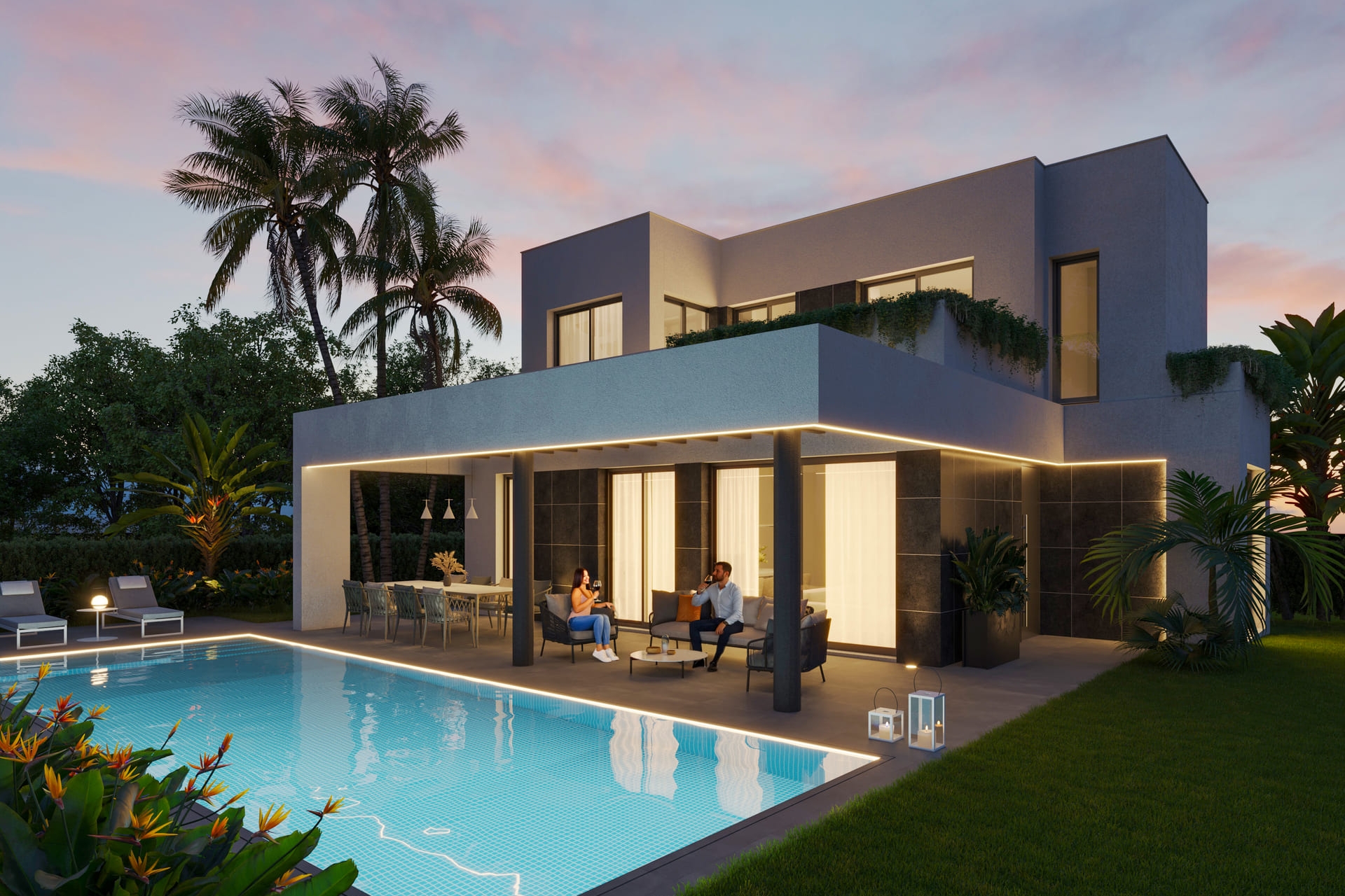 Nueva construcción  - Casa pareada -
Finestrat