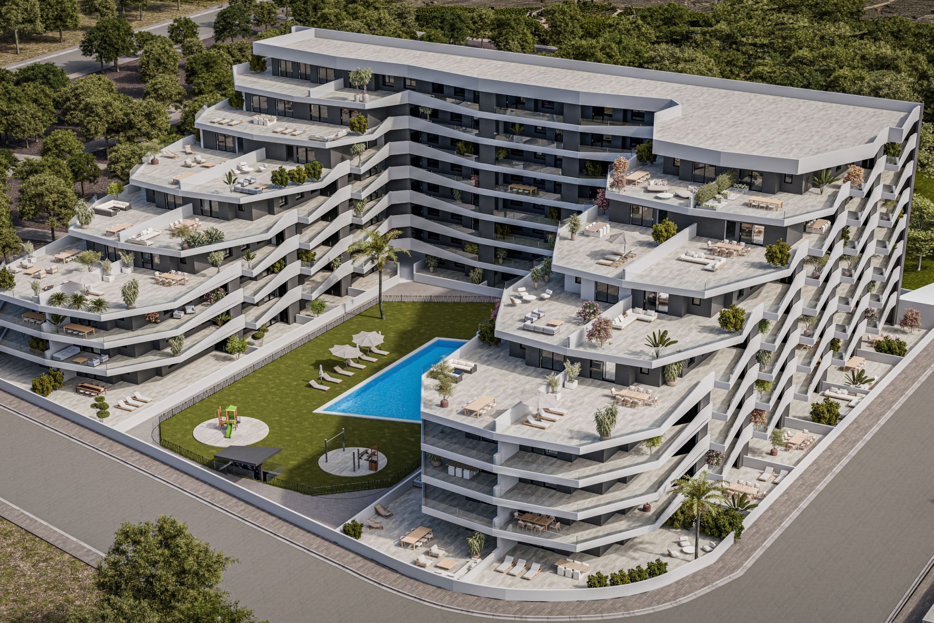 Nueva construcción  - Planta baja -
San Miguel de Salinas