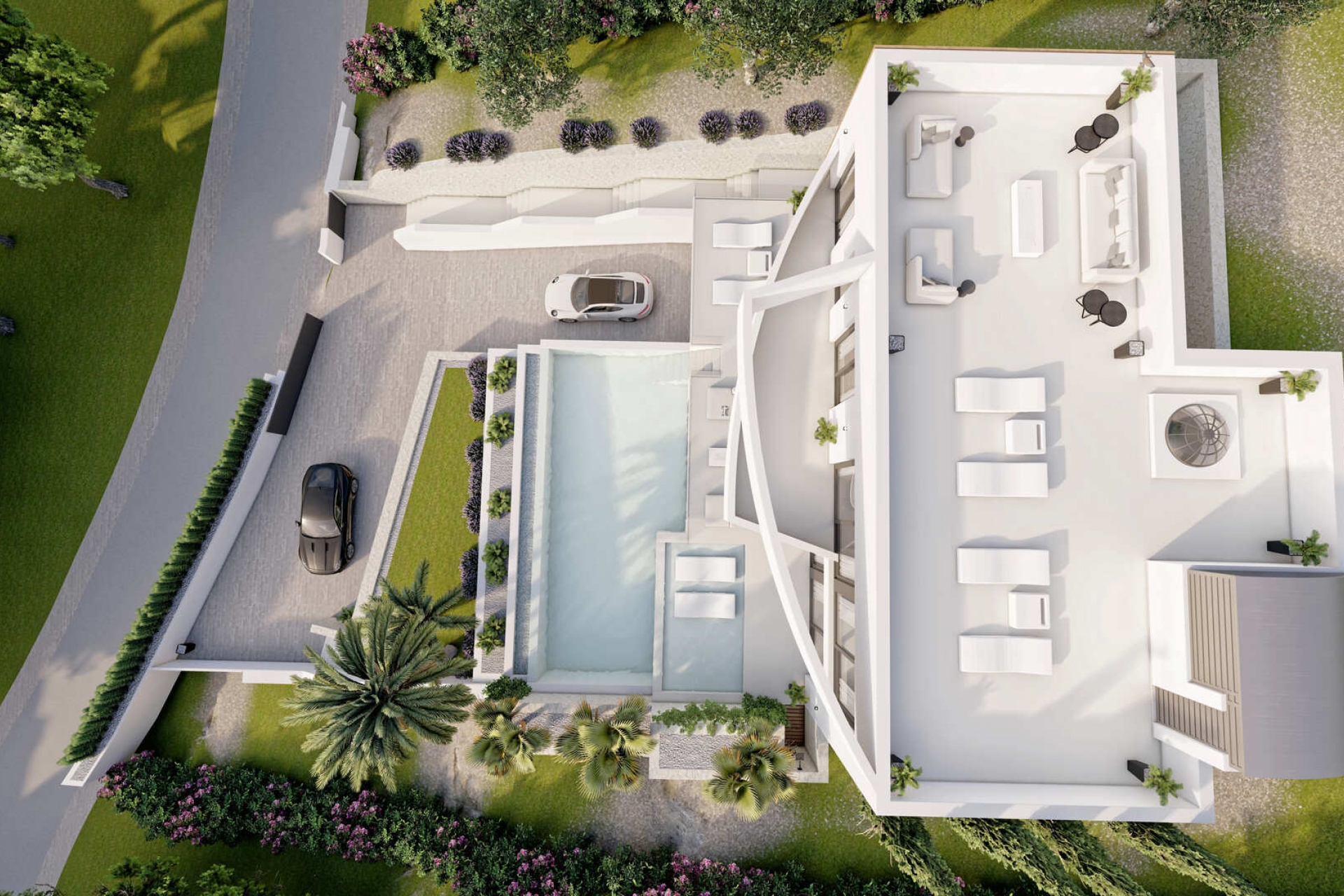 Nueva construcción  - Villa -
Altea