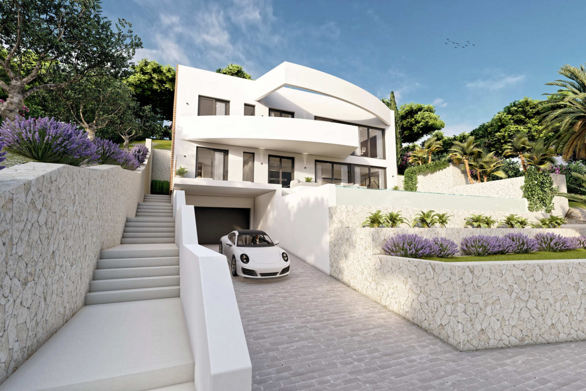 Nueva construcción  - Villa -
Altea