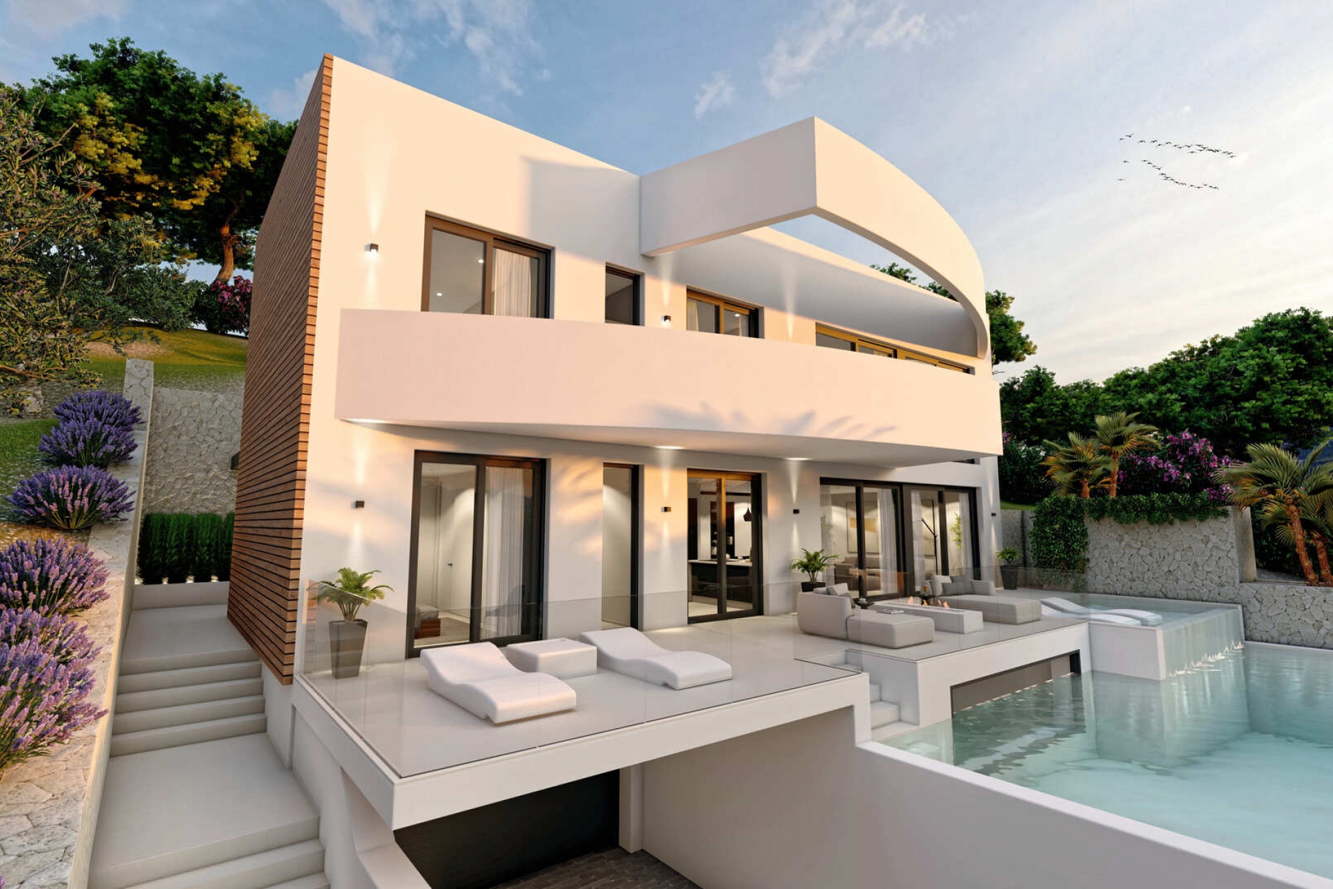 Nueva construcción  - Villa -
Altea